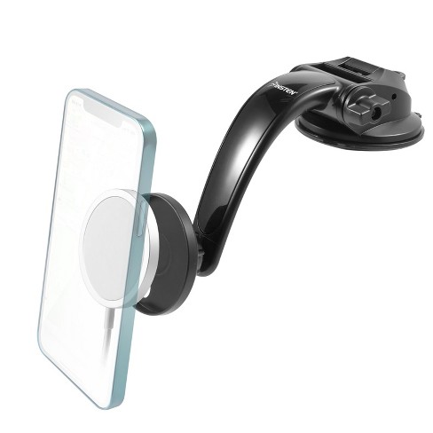 Car Phone Mount, Phone Holder for Car, Long Arm Suction Cup Phone