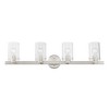 Livex Lighting Munich 4 - Light Vanity in  Brushed Nickel - 2 of 4