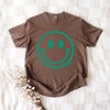 Simply Sage Market S.W.Smiley Smiley Face Outline Puff Print Garment Dyed Tee - 3 of 4