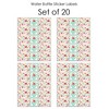 Big Dot of Happiness Floral Let's Par-Tea - Garden Tea Party Water Bottle Sticker Labels - Set of 20 - 3 of 4