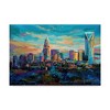 Trademark Fine Art -Jace D. Mctier 'The Queen City Charlotte North Carolina' Canvas Art - 2 of 3