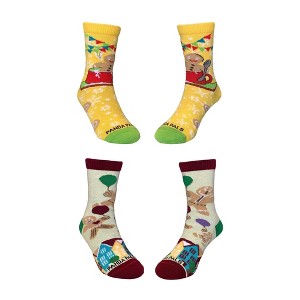 Gingerbread Man Sock Set for Kids from the Sock Panda - 1 of 4