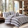 Gracie Mills Shawn 4-Peice Soft Faux Fur to Mink Comforter Set - 2 of 3