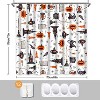 LunaLulinlk Halloween Pumpkin Shower Curtain - 4 of 4