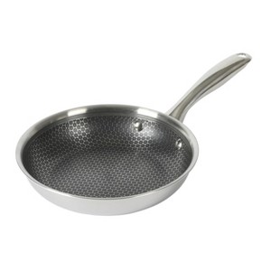 Oster Modessa Nonstick Tri-ply Stainless Steel Frying Pan in Silver - 1 of 4
