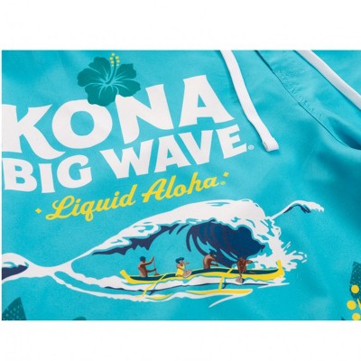 Busch Mens Kona Big Wave Label Art Board Shorts - Small — фото 6