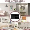 LunaLulinlk Antique Stackable Kitchen Storage Sideboard with Height Adjustable Shelf - 4 of 4