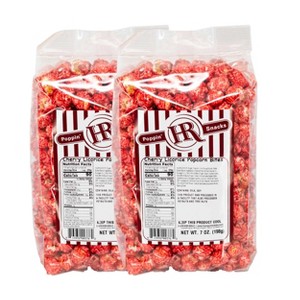 HR Poppin' Snacks 7 oz Cherry Licorice Popcorn - Pack of 2 - 1 of 4
