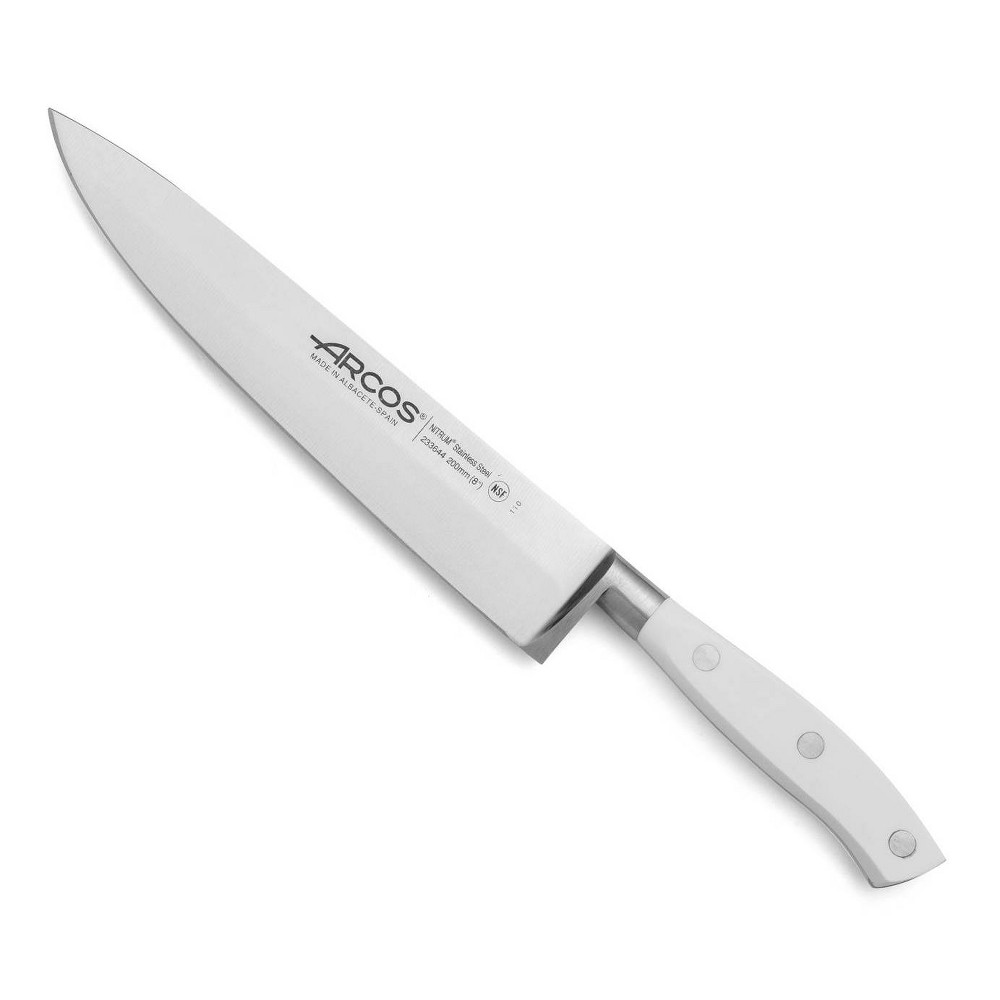 Arcos Riviera Blanc 8 Chef&#039;s Knife White