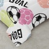 Acoinel 3 Pcs Football Comforter Set with 2 Pillowcases - 2 of 4