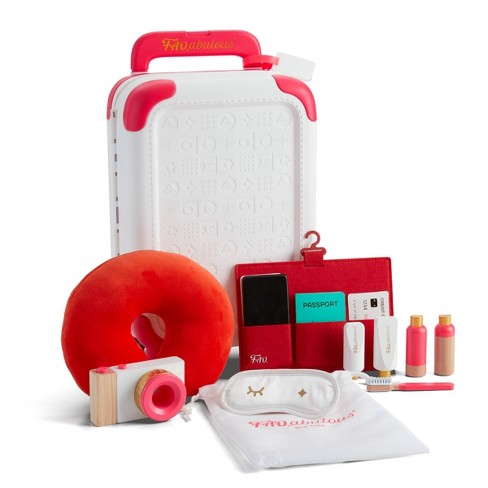 Toy store luggage set