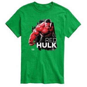 Men's - Marvel - Red Hulk Short Sleeve Graphic T-Shirt - 1 of 3