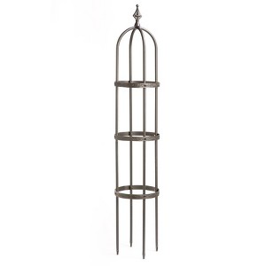 Plow & Hearth - Steel Powder-Coated Garden Obelisks - 1 of 2