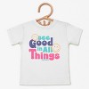 The Juniper Shop SmileyWorld See Good In All Things Toddler Short Sleeve Tee - 2 of 4