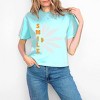 Simply Sage Market Smile Daisy Boxy Crop Top - 2 of 4