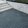Gulches Plastic Interlocking Deck Tiles, 44 Pack 12"x12"x0.8" Square Grey, Waterproof All-Weather for Poolside Balcony Backyard - 2 of 4