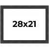 PosterPalooza | Traditional Black Picture Frame - UV Acrylic, Backing Board, Hanging Hardware Included - 2 of 4
