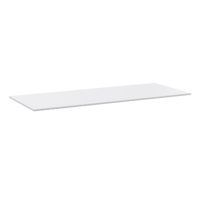 Flash Furniture Denton Commercial Grade NSF Certified High-Pressure 0.75" Thick Poly Top Cutting Board with Brackets for Kitchen Tabletop