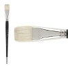 Creative Mark Pro Stroke Premium White Chungking Hog Bristle Artist Paint Brush - Bright - Natural Bristle Brush w/ Great Control Suitable for Oils, - 2 of 4