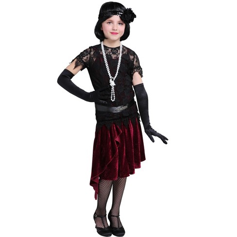 Flapper costume for girls hotsell