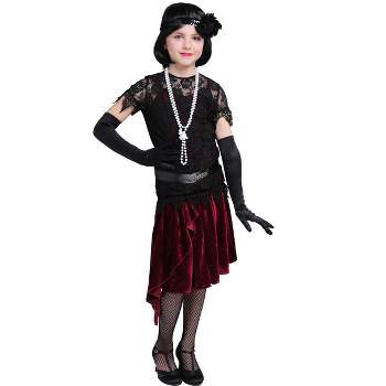 HalloweenCostumes.com Toe Tappin' Flapper Costume for Girls