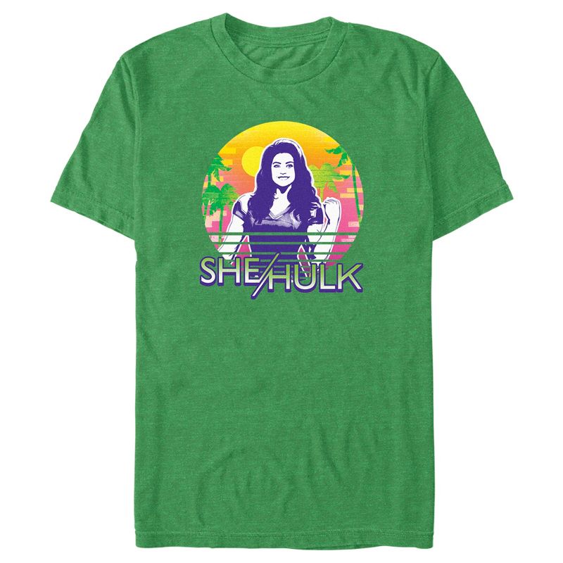 Men's She-Hulk: Attorney at Law Sun & Muscles T-Shirt, 1 of 4