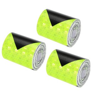 Unique Bargains Waterproof Self-Adhesive Warning Safety Reflective Tape - 1 of 4