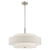 Livex Lighting Meridian 5 - Light Pendant in  Brushed Nickel - 3 of 4
