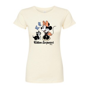 Women's - Disney Classics - Kitten Expurrt Fitted Graphic T-Shirt - 1 of 3