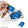Big Dot of Happiness 2026 Blue Graduation Party - Mini Candy Bar Wrapper Stickers - Small Favors - 40 Count - 2 of 4