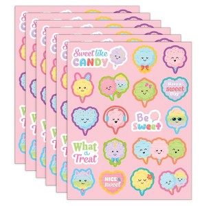 Teacher Created Resources® Cotton Candy Smelly Stickers, 108 Per Pack, 6 Packs - 1 of 4