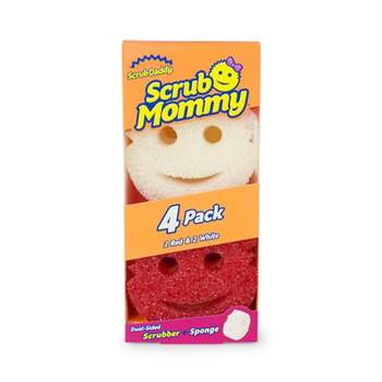 Scrub Daddy Dual-Sided Scrubber Sponge - 4ct