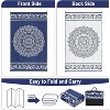 Nasitip Outdoor Rug Reversible Patio Rug Plastic Straw Rug Waterproof Lightweight Rug - 3 of 4