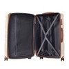 Luggage Sets, 3-Piece Set (20", 24", 28"),  3 Pcs Hardside Lightweight luggage with Spinner Wheels, Travel Suitcases - 3 of 4
