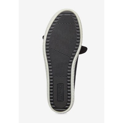 Женские кроссовки Comfortview The Anzani Canvas Slip On Sneaker - 8 M, Navy (Wide Widths Available) — фото 4