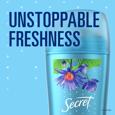 Secret Invisible Solid Antiperspirant &#38; Deodorant - Waterlily Scent - 2.6oz_4