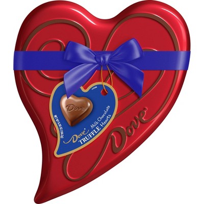 Dove Valentine's Milk Chocolate Truffle Hearts - 6.5oz
