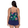 Trimshaper Farrah Plus Swim Romper - 3 of 3