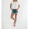 Women's Quinley Mid Rise Shorts - falcon park - 3 of 4