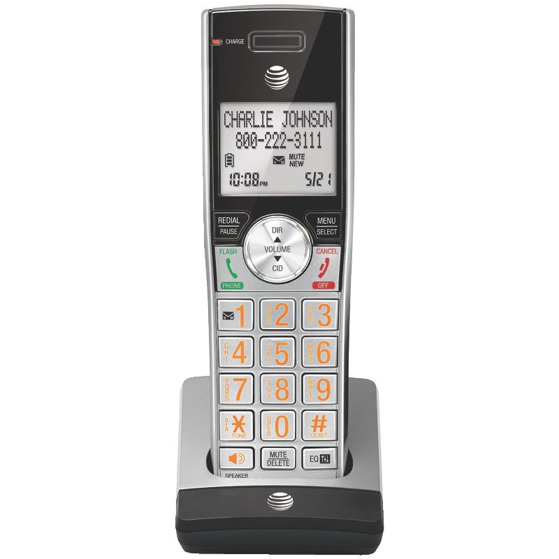 AT&T® CL80115 DECT 6.0 Cordless Expansion Handset, 1 of 7