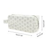 Unique Bargains Fashionable Rectangle Dots Makeup Bag 1 Pc - 2 of 4