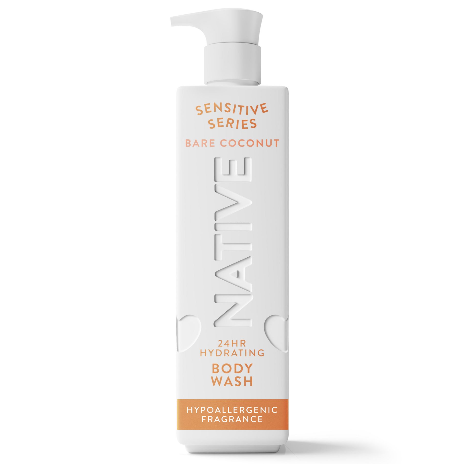 Native Sensitive Series Hypoallergenic Fragrance 24-Hour Hydrating Body Wash - Bare Coconut - 18 fl oz