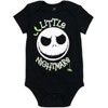 Disney Nightmare Before Christmas Jack Skellington Sally Newborn Baby Boys 5 Pack Bodysuits Multi 3-6 Months - 2 of 4