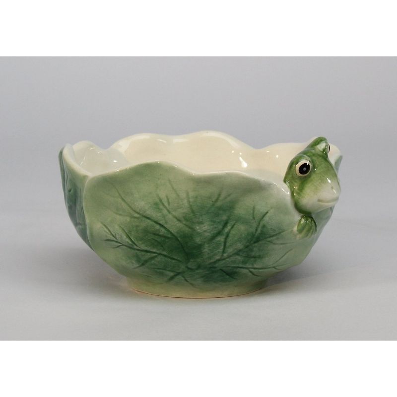 Kevins Gift Shoppe Frog in Lily Pad Candy Bowl, 5 of 8