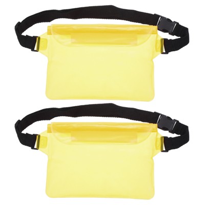 Unique Bargains Universal Waterproof Beach Swimming Phone Cover Dry Bags 2 Pcs