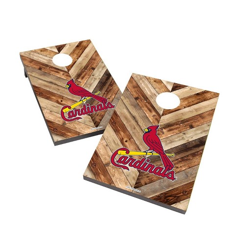 MLB St. Louis Cardinals 2'x3' Cornhole Bag Toss Game Set