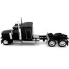 Peterbilt 589 Truck with 72 Inch Sleeper Black 1/87 (HO) Scale Plastic Model Car by HO Logistics - 2 of 4