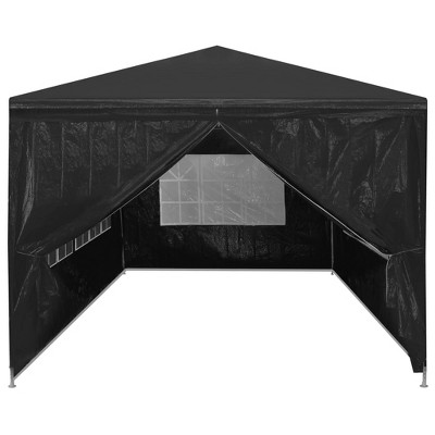 Anthracite Polyethylene and Steel Outdoor Party Tent 19.7' x 9.8'