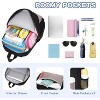 Kids backpack, lightweight children's school backpack, travel and leisure backpack, waterproof, weather resistant - 4 of 4