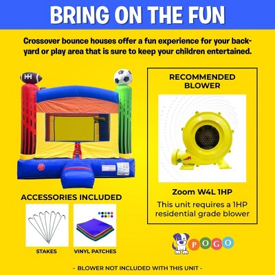 Colorful Sports Theme Inflatable Bounce House for Kids